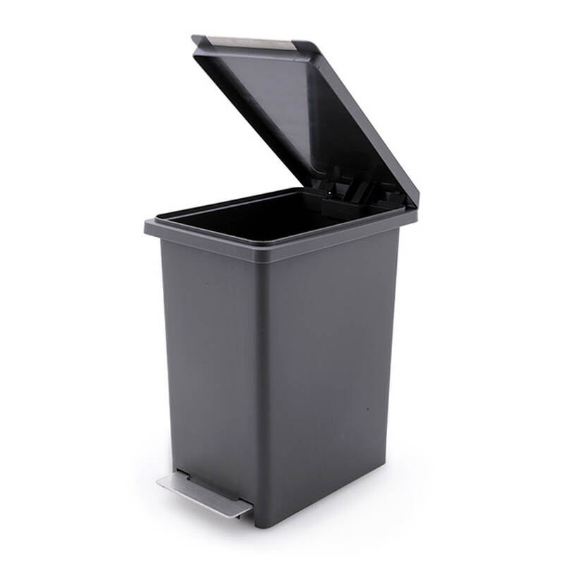 Thùng Rác nhựa Fitis Compact X 20L - Xám Xám - PPL1-906, , large image number null